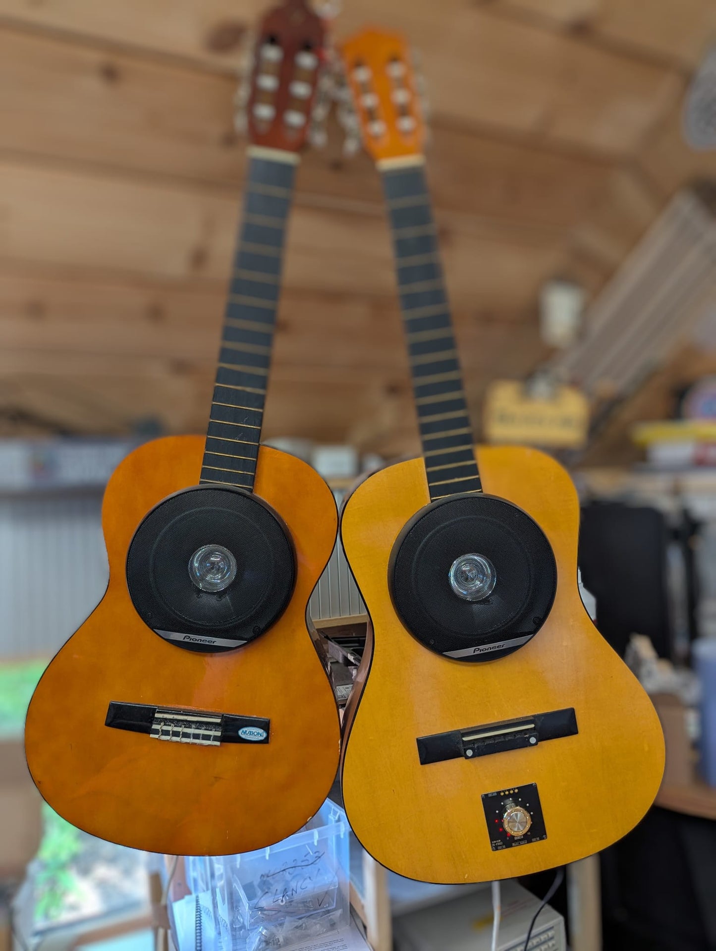 Upcycled Guitar Speakers