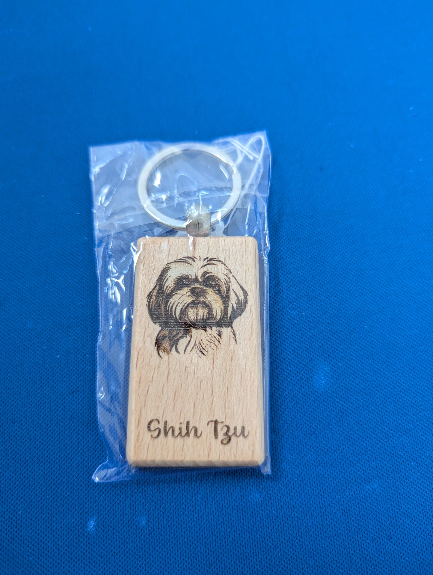Wooden Custom Engraved Keyring