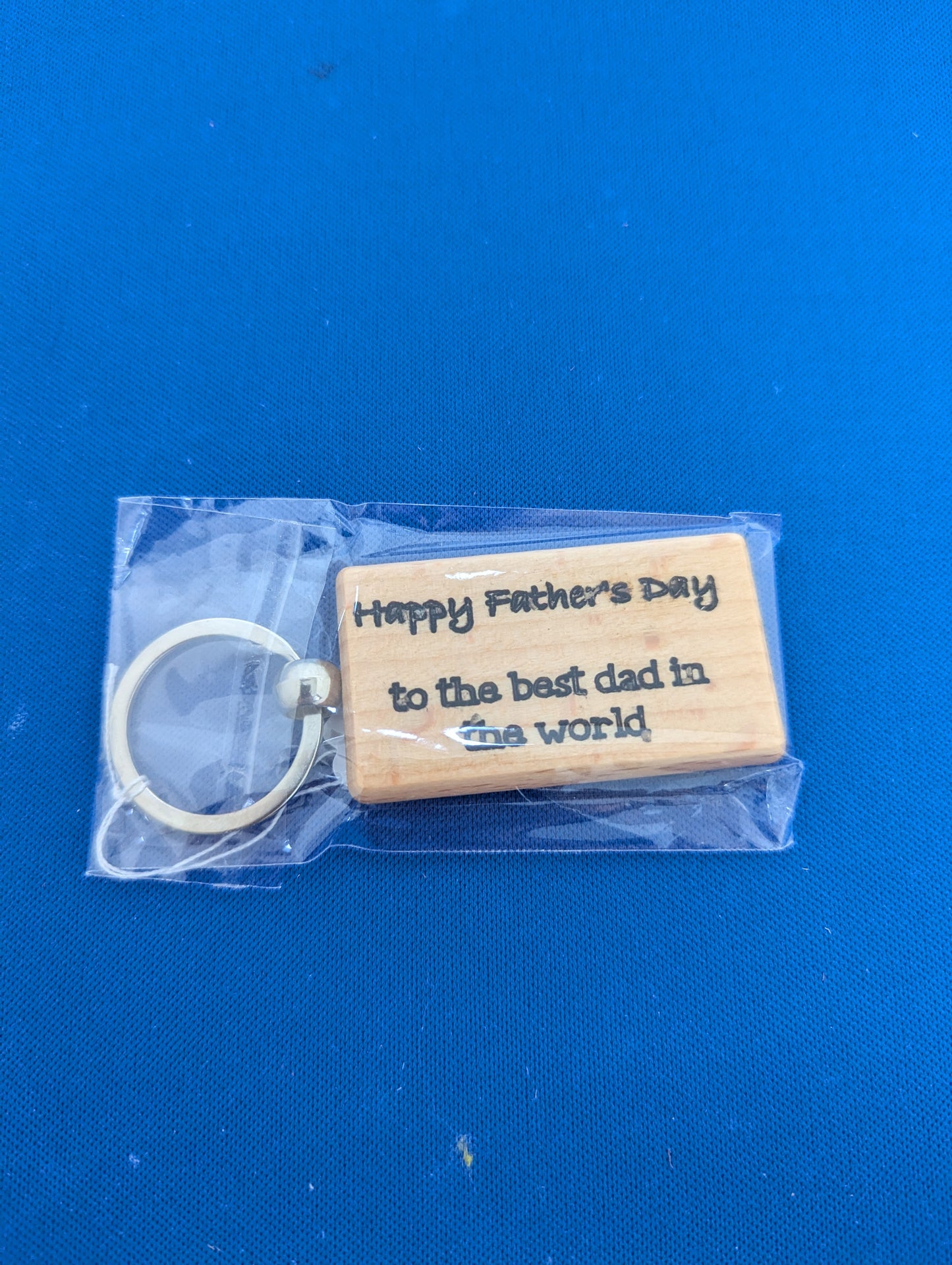 Wooden Custom Engraved Keyring