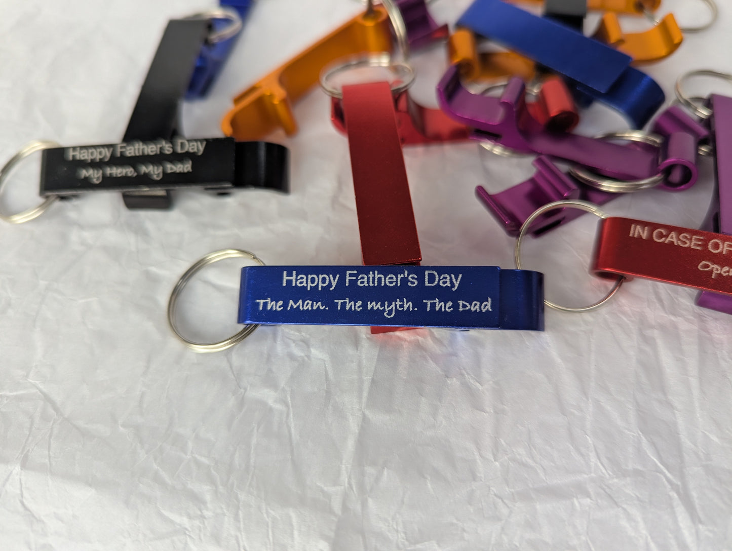 Personalised Metal Keyring Bottle Openers